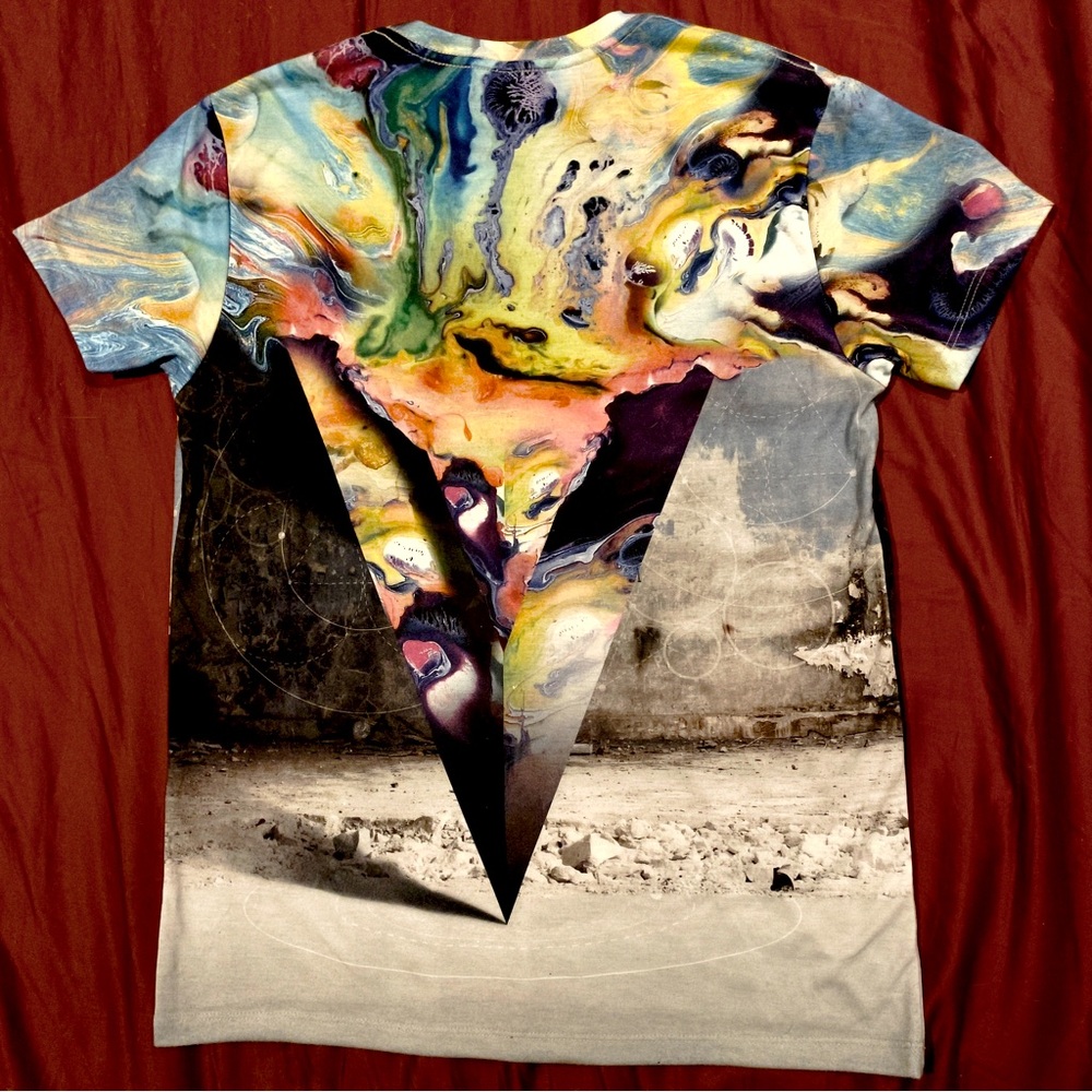 Imaginary Foundation Mens Medium Psychedelic Grap… - image 2